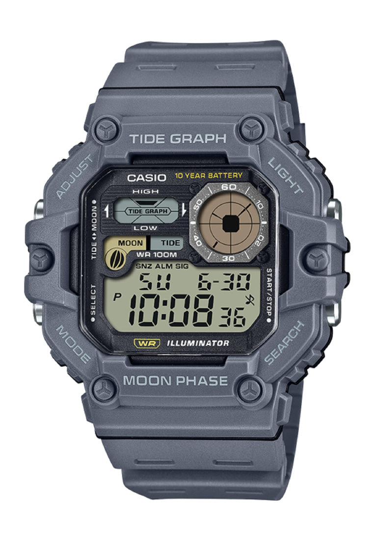 Casio WS-1700H-8A Digital Rubber Strap Watch For Men-Watch Portal Philippines