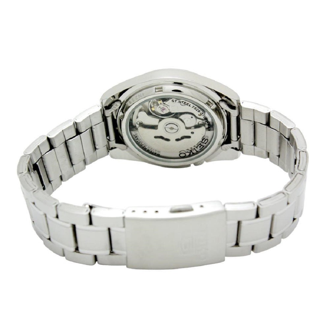 Seiko 5 SNKL41K1 Silver Stainless Automatic Watch Men-Watch Portal Philippines