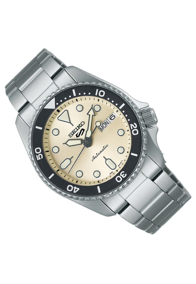 Seiko 5 Sports "38mm SKX Mid-Sized" Automatic Stainless Steel Strap Watch for Men SRPK31K1-Watch Portal Philippines