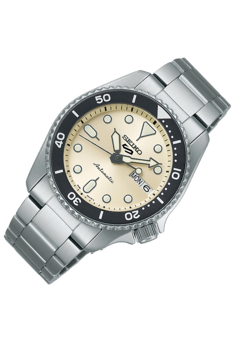 Seiko 5 Sports "38mm SKX Mid-Sized" Automatic Stainless Steel Strap Watch for Men SRPK31K1-Watch Portal Philippines