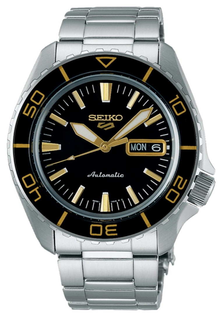Seiko 5 Sports Automatic Stainless Steel Strap Watch for Men SRPK99K1-Watch Portal Philippines