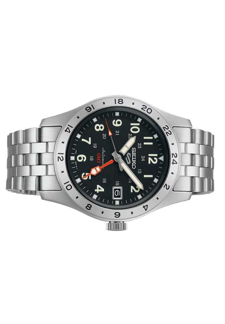 Seiko 5 Sports GMT Automatic Stainless Steel Strap Watch for Men SSK023K1-Watch Portal Philippines