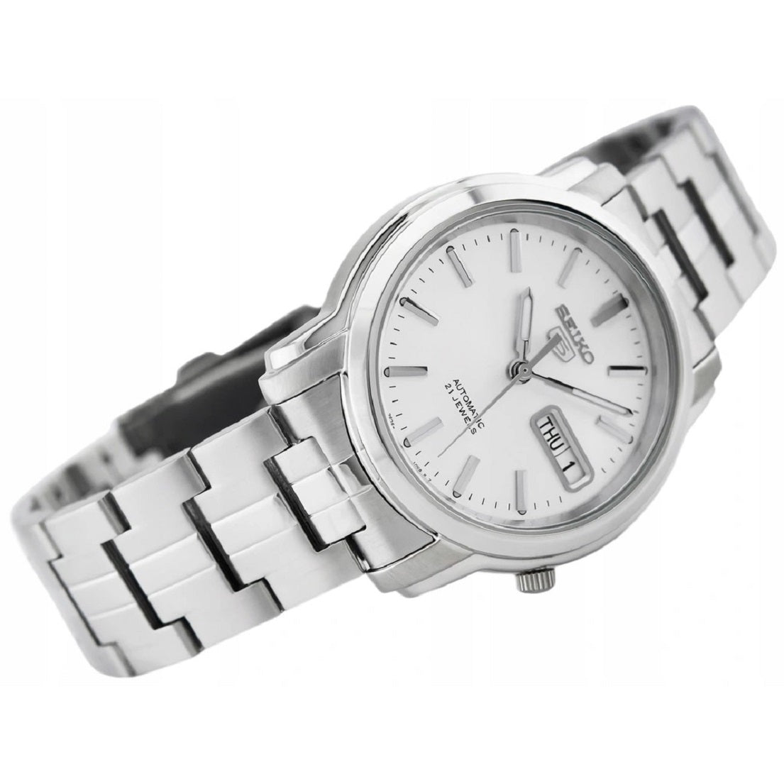 Seiko 5 Sports SNKK65K1 Silver Stainless Automatic Watch for Men-Watch Portal Philippines