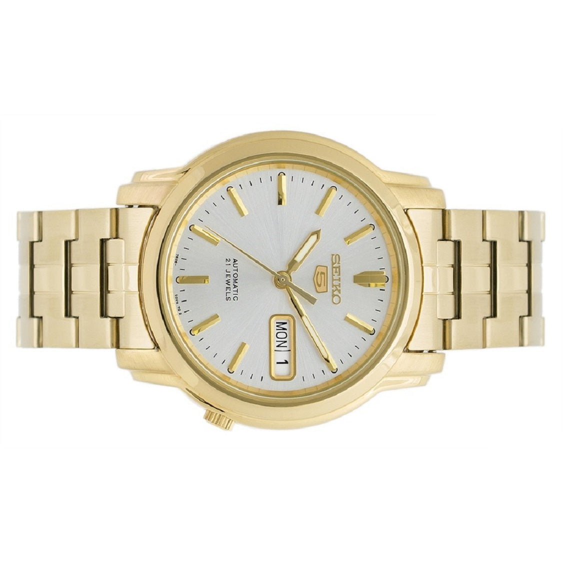 Seiko 5 Sports SNKK74K1 Gold Stainless Automatic Watch for Men-Watch Portal Philippines
