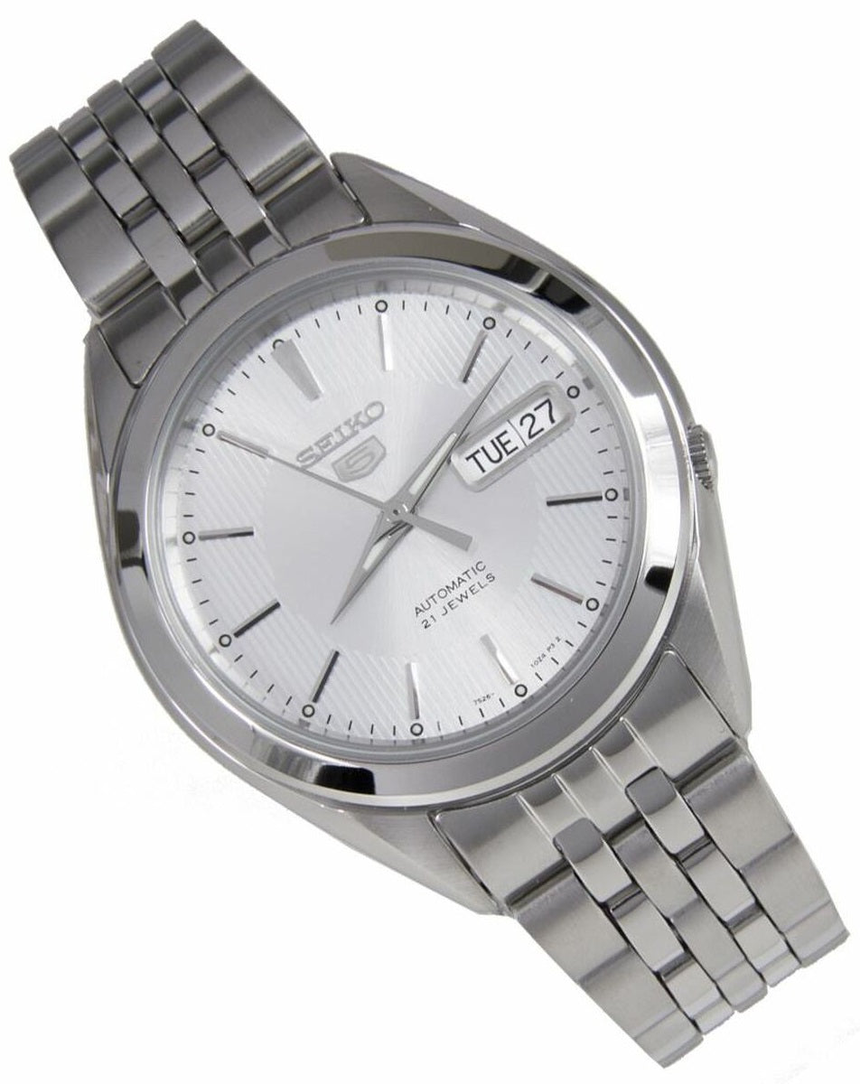 Seiko 5 Sports SNKL15K1 Silver Stainless Automatic Watch for Men-Watch Portal Philippines