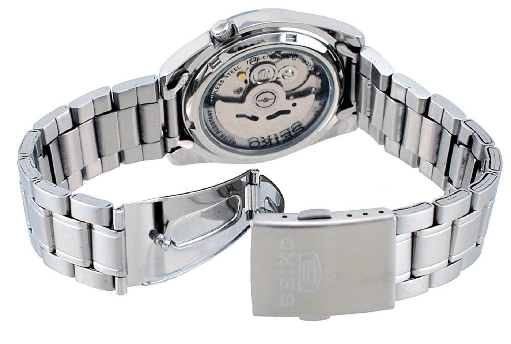 Seiko 5 Sports SNKL45K1 Silver Stainless Automatic Watch for Men-Watch Portal Philippines