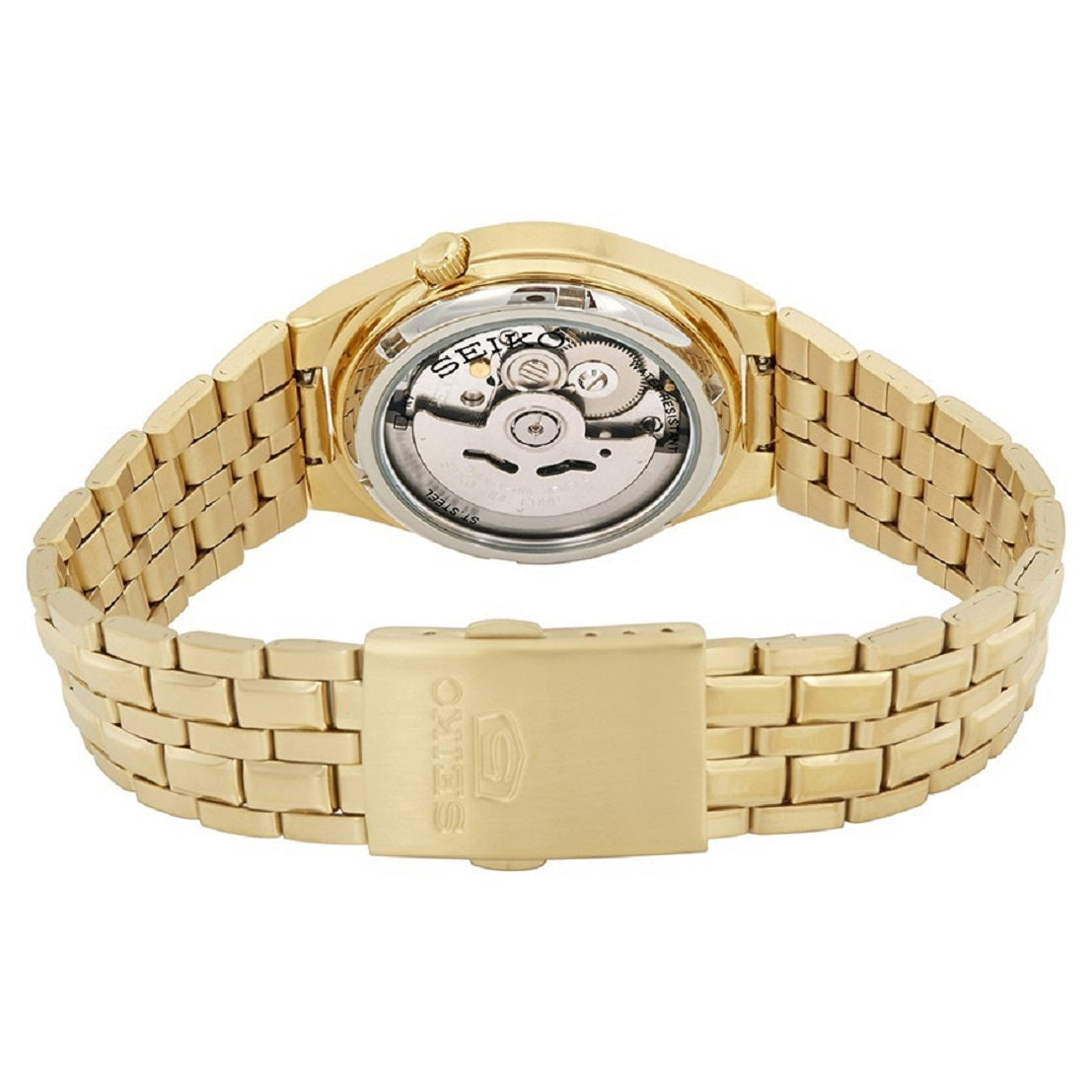 Seiko 5 Sports SNKL64K1 Gold Stainless Automatic Watch for Men-Watch Portal Philippines