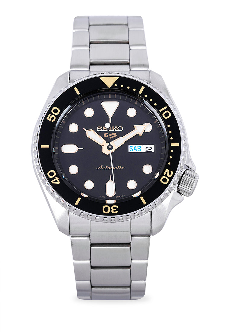 Seiko 5 Sports SRPD57K1 Automatic Stainless Steel Strap Watch For Men-Watch Portal Philippines