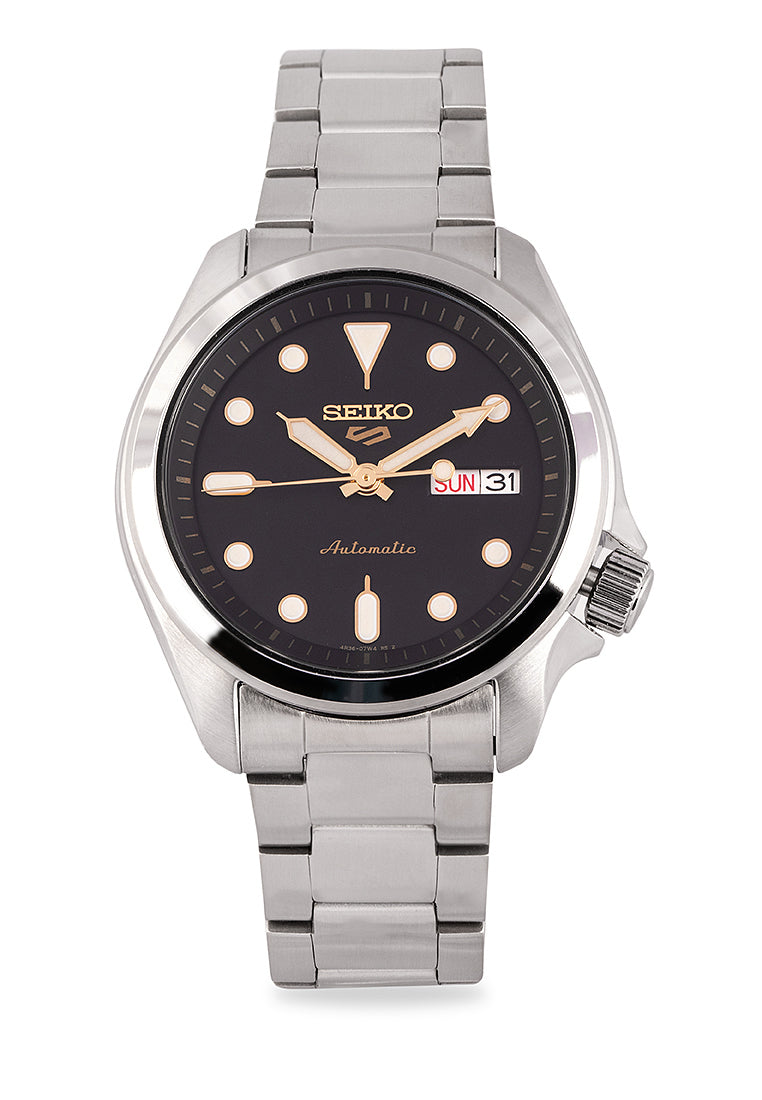 Seiko 5 Sports SRPE57K1 Automatic Stainless Steel Strap Watch For Men-Watch Portal Philippines