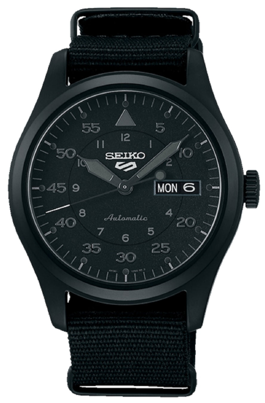 Seiko 5 Sports SRPJ11K1 Stealth Automatic Watch for Men-Watch Portal Philippines