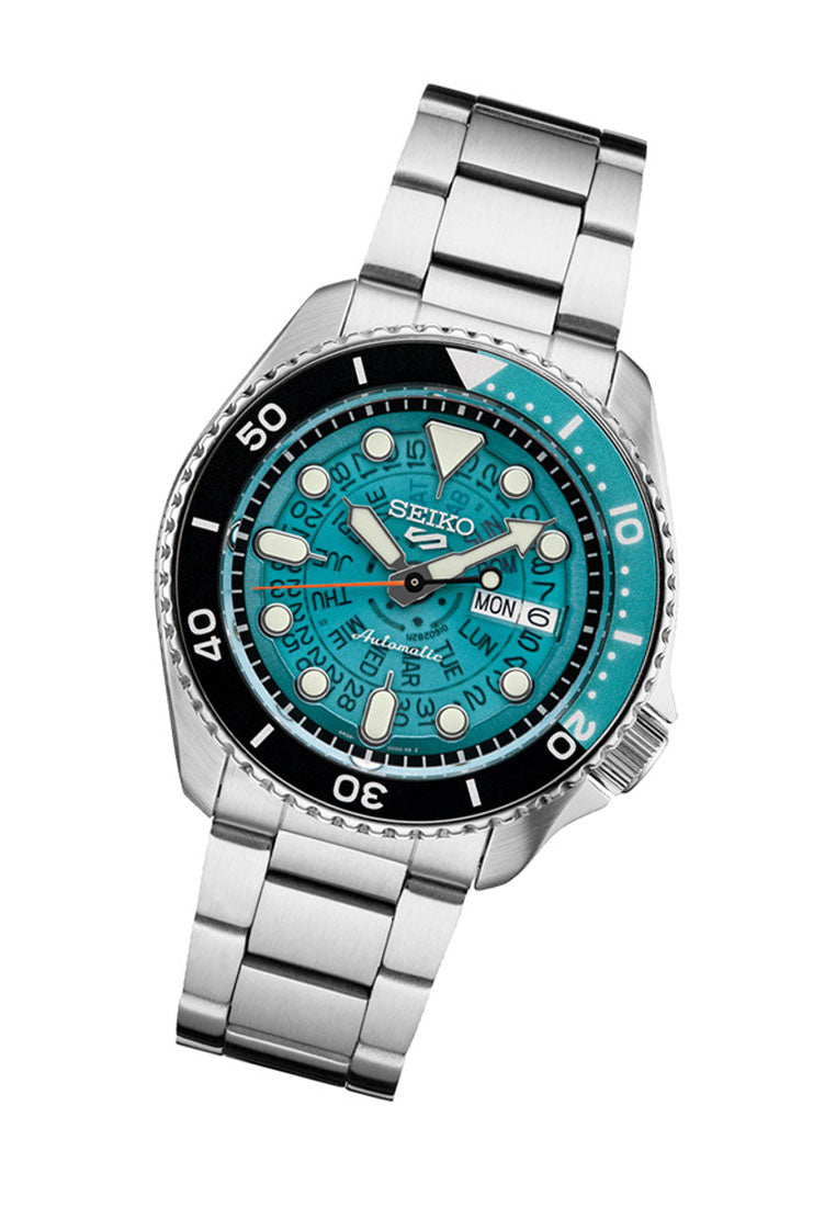 Seiko 5 Sports SRPJ45K1 Skeleton Style Automatic Stainless Steel Watch for Men-Watch Portal Philippines