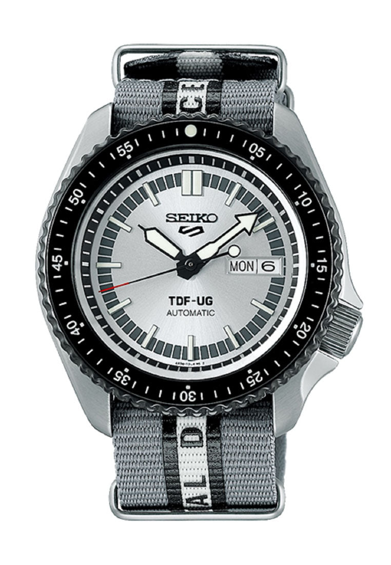 Seiko 5 Sports SRPJ79K1 Ultraseven 55th Anniversary Limited Ed Automatic Nylon Strap Watch for Men-Watch Portal Philippines