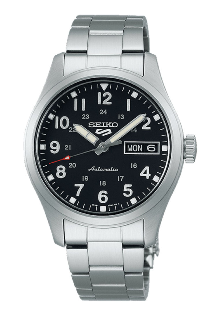Seiko 5 Sports SRPJ81K1 In the Metal Midfield Sports Style Automatic Stainless Steel Watch for Men-Watch Portal Philippines