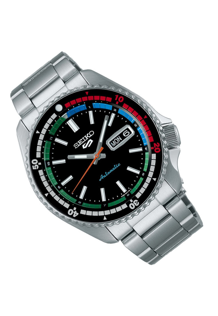 Seiko 5 Sports SRPK13K1 New Regatta Timer Automatic Stainless Steel Watch for Men-Watch Portal Philippines