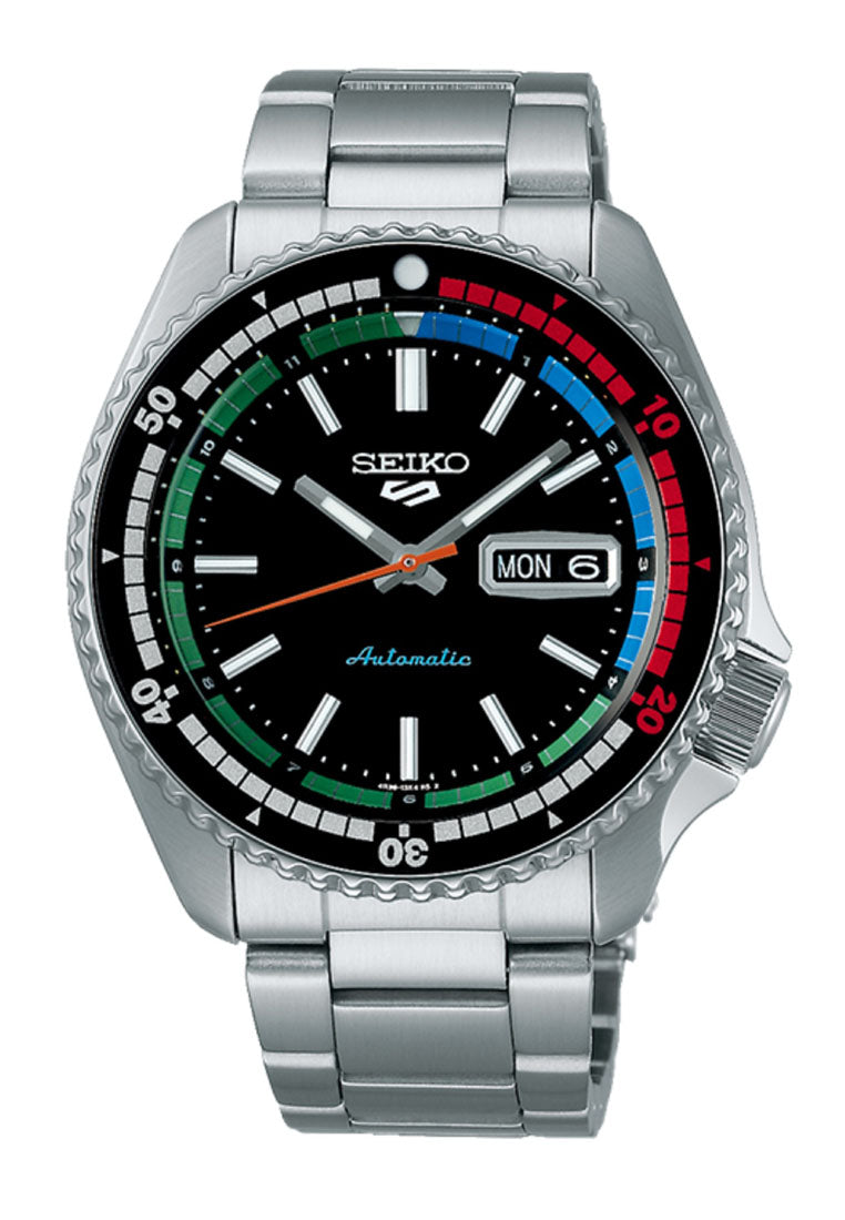Seiko 5 Sports SRPK13K1 New Regatta Timer Automatic Stainless Steel Watch for Men-Watch Portal Philippines
