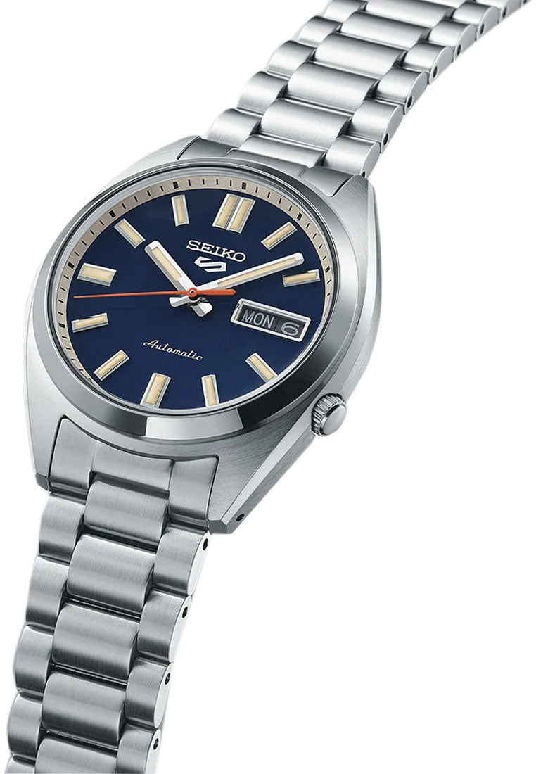 Seiko 5 Sports SRPK87K1 SNXS Rinse Blue Automatic Stainless Steel Watch for Men-Watch Portal Philippines