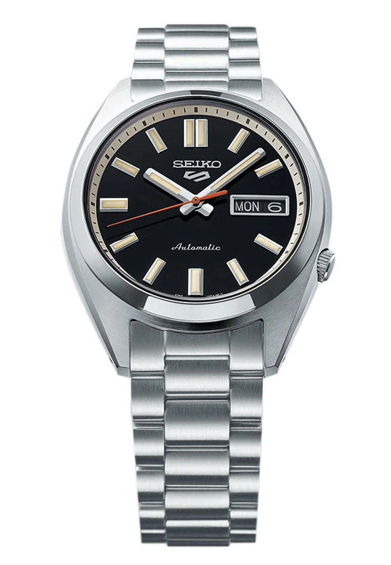 Seiko 5 Sports SRPK89K1 SNXS Rinse Black Automatic Stainless Steel Watch for Men-Watch Portal Philippines