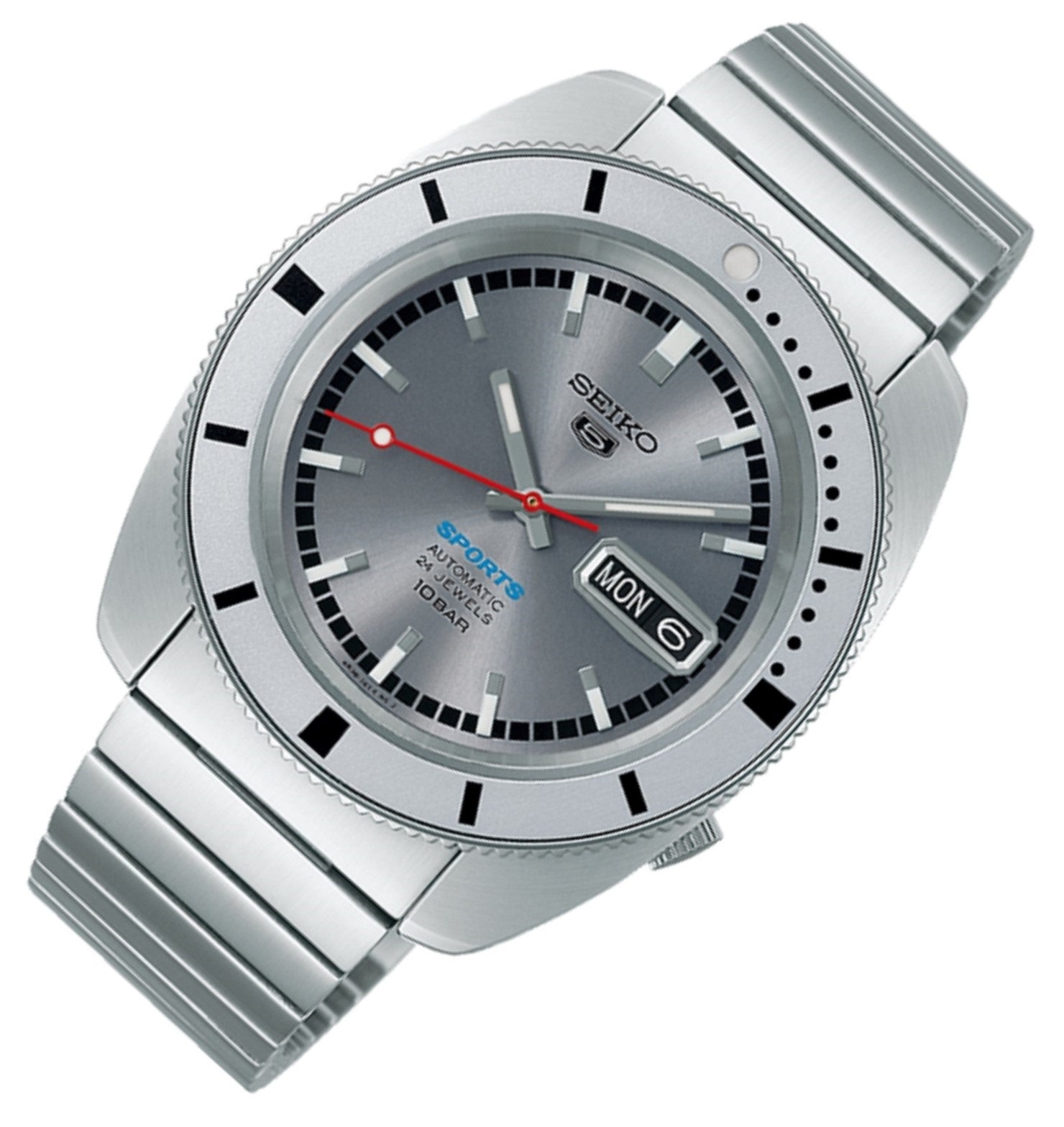 Seiko 5 Sports SRPL03K1 Ash Blue 1968 Limited Edition Automatic Watch for Men-Watch Portal Philippines