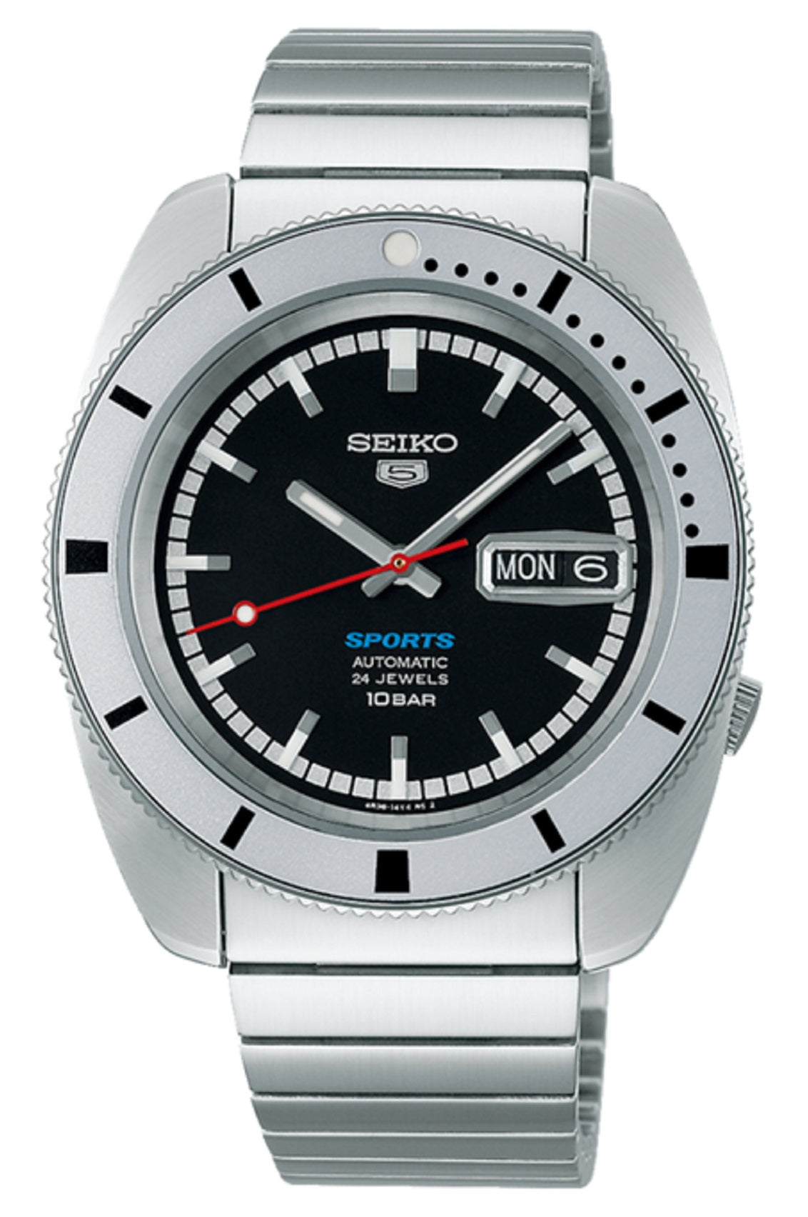 Seiko 5 Sports SRPL05K1 Black Pepper 1968 Limited Edition Automatic Watch For Men-Watch Portal Philippines