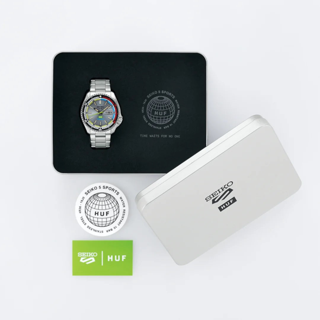 Seiko 5 Sports SRPL33K1 HUF Limited Ed Automatic Watch-Watch Portal Philippines