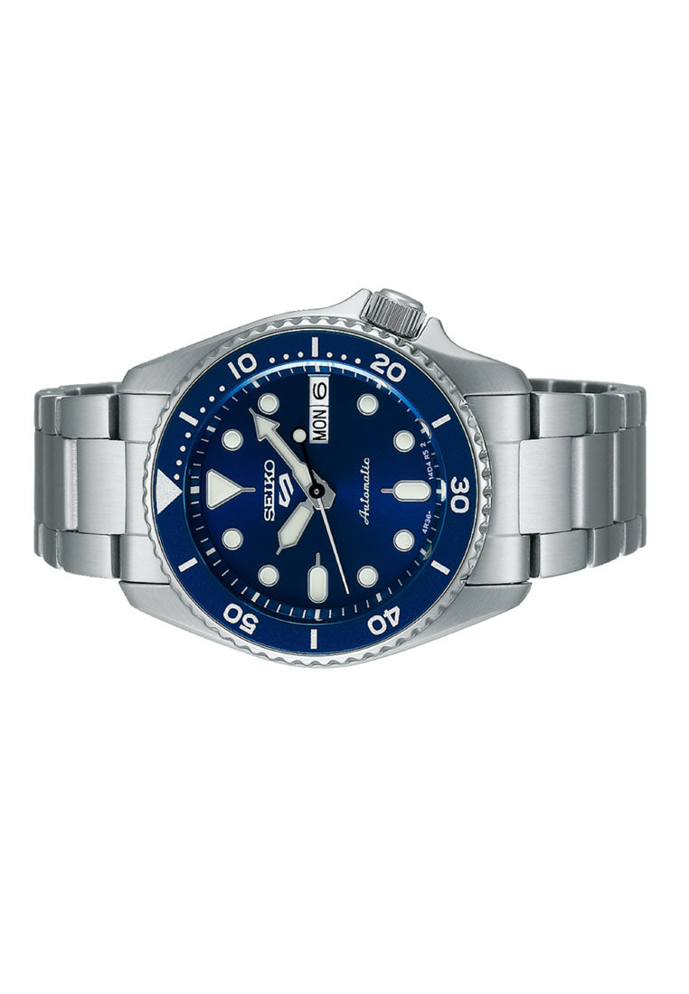 Seiko 5 Sports SRPL77K1 Automatic "SKX Street" Denim Dial Stainless Steel Watch for Men-Watch Portal Philippines