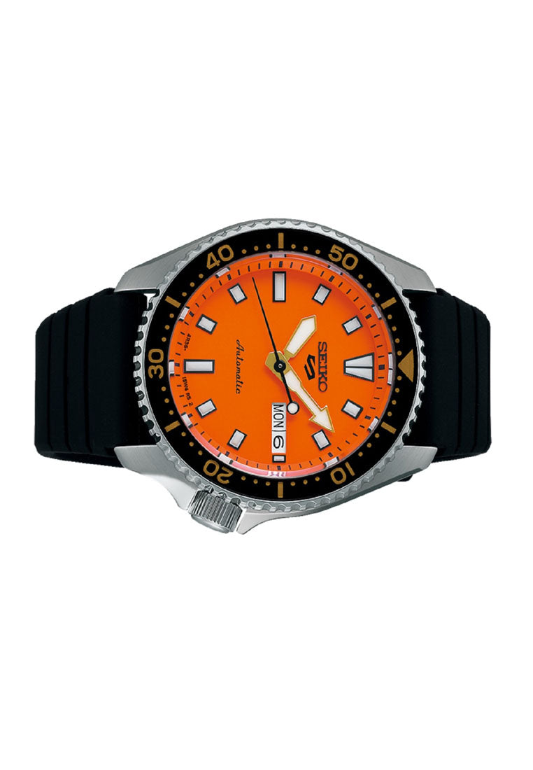 Seiko 5 Sports SRPL89K1 Automatic Rubber Strap Watch for Men-Watch Portal Philippines