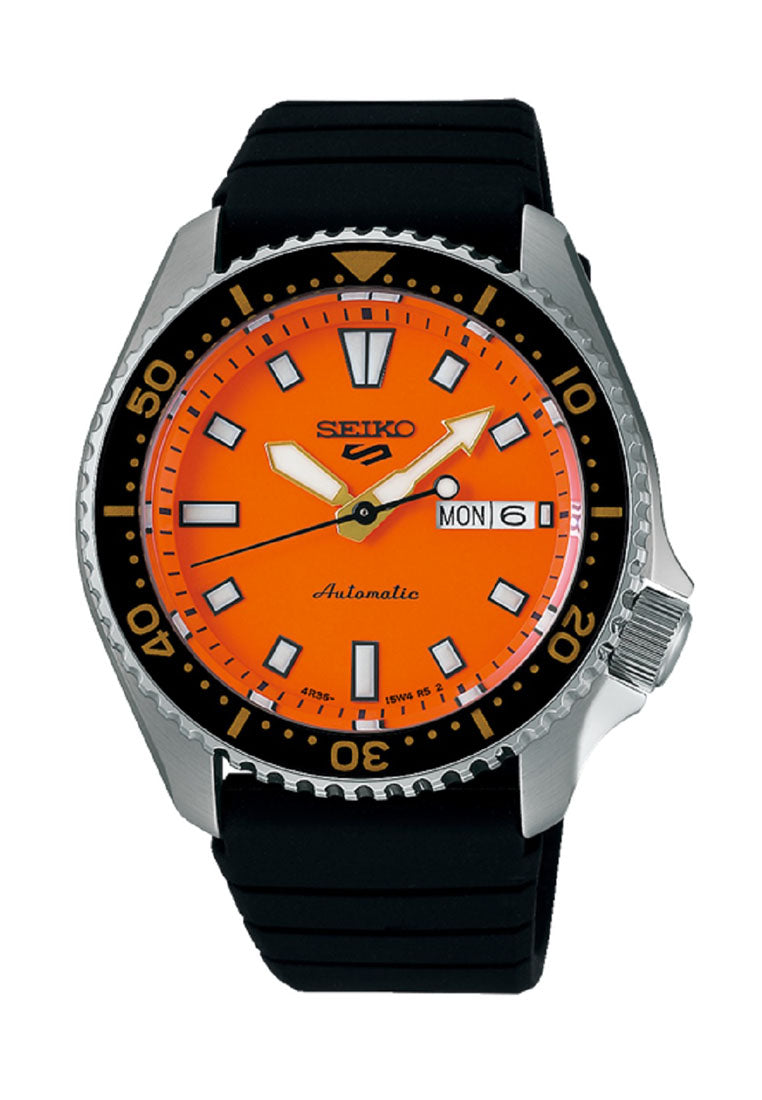 Seiko 5 Sports SRPL89K1 Automatic Rubber Strap Watch for Men-Watch Portal Philippines