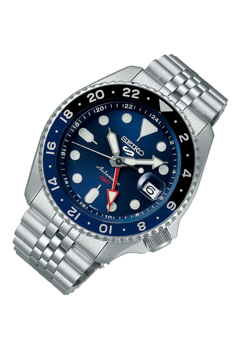Seiko 5 Sports SSK003K1 Batman GMT Automatic Stainless Steel Watch for Men-Watch Portal Philippines