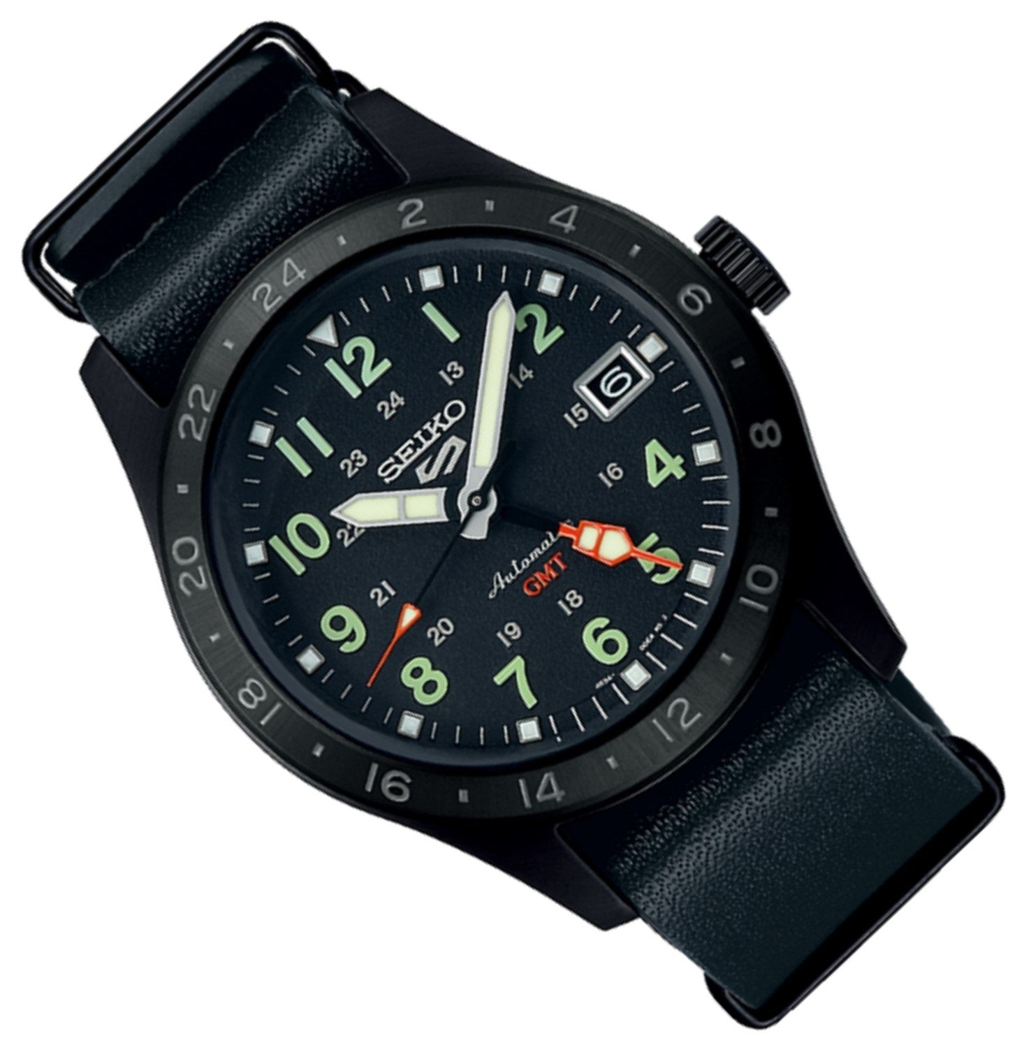 Seiko 5 Sports SSK025K1 GMT Field Deception Automatic Watch for Men-Watch Portal Philippines