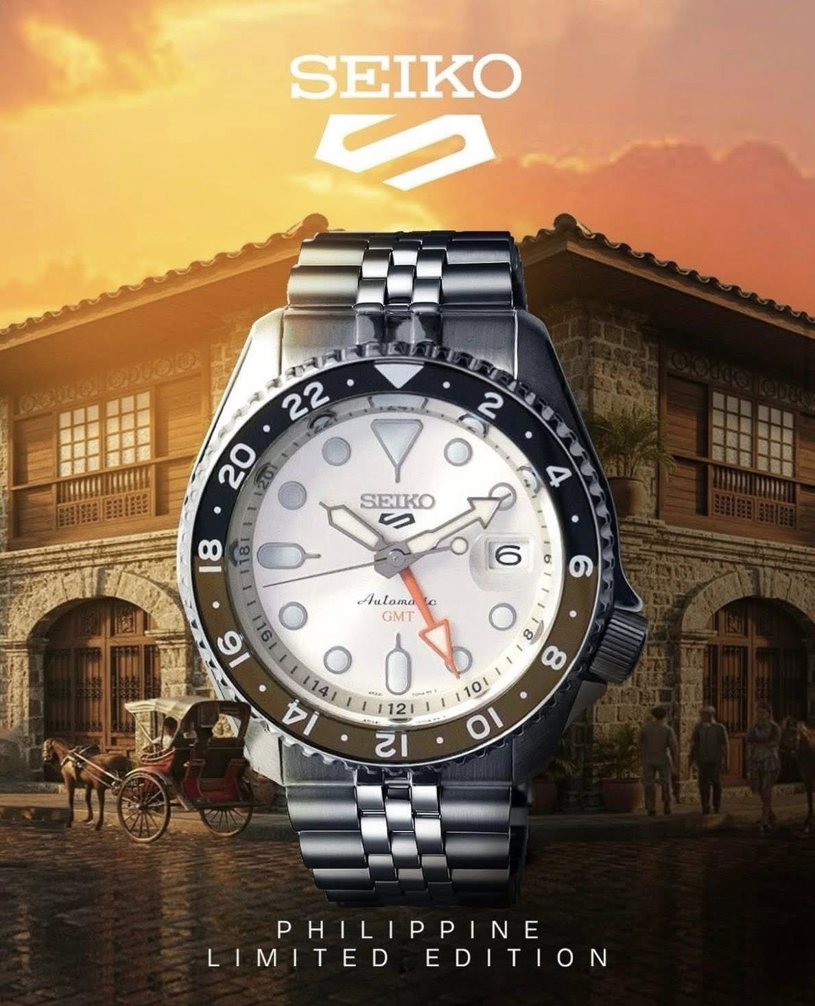 Seiko 5 Sports SSK051K1 "LUZON" 6th Philippine Limited Edition Automatic Watch-Watch Portal Philippines
