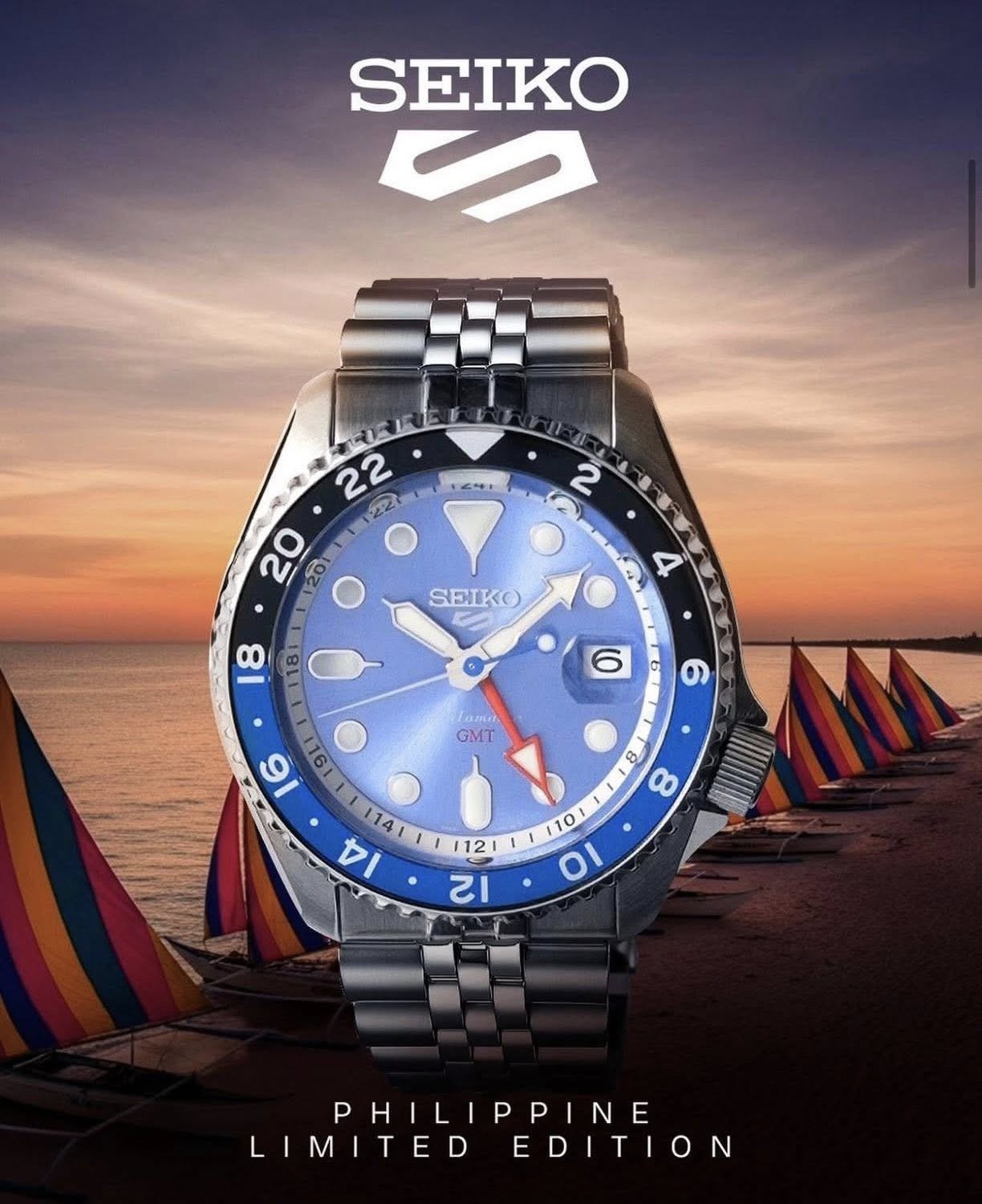 Seiko 5 Sports SSK053K1 "MINDANAO" 6th Philippine Limited Edition Automatic Watch-Watch Portal Philippines