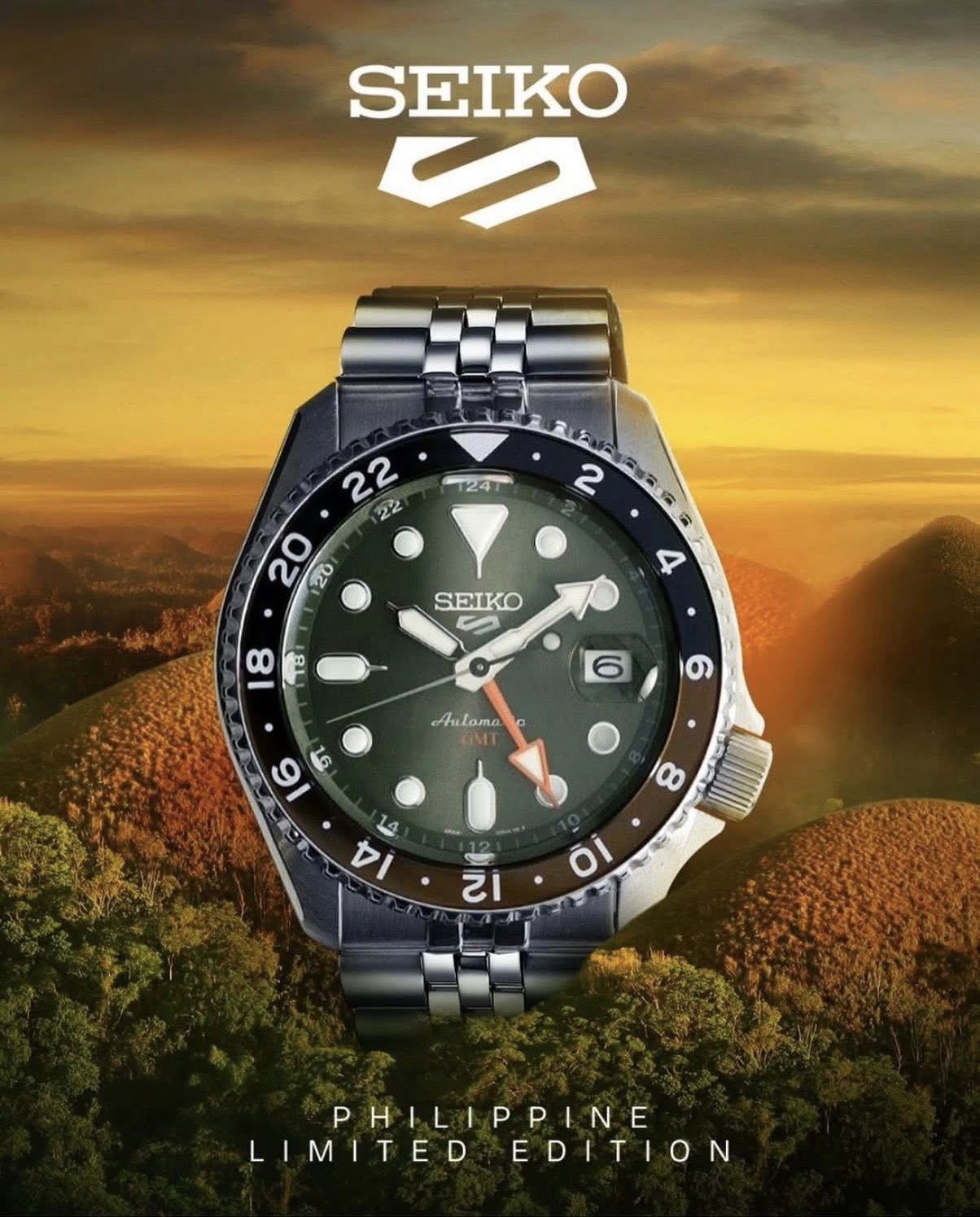 Seiko 5 Sports SSK055K1 "VISAYAS" 6th Philippine Limited Edition Automatic Watch-Watch Portal Philippines