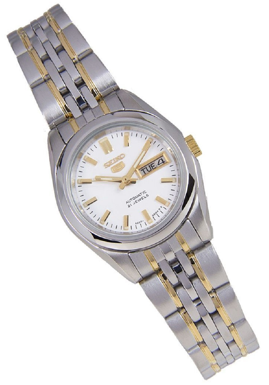 Seiko 5 Sports SYMA35K1 Two Tone Automatic Watch for Women-Watch Portal Philippines