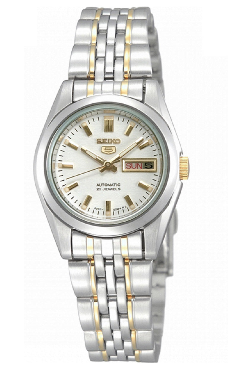 Seiko 5 Sports SYMA35K1 Two Tone Automatic Watch for Women-Watch Portal Philippines