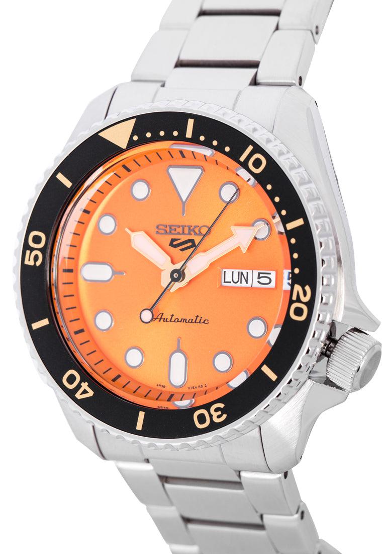 Seiko 5 SRPD59K1 Sports Silver Stainless Automatic Watch for Men-Watch Portal Philippines