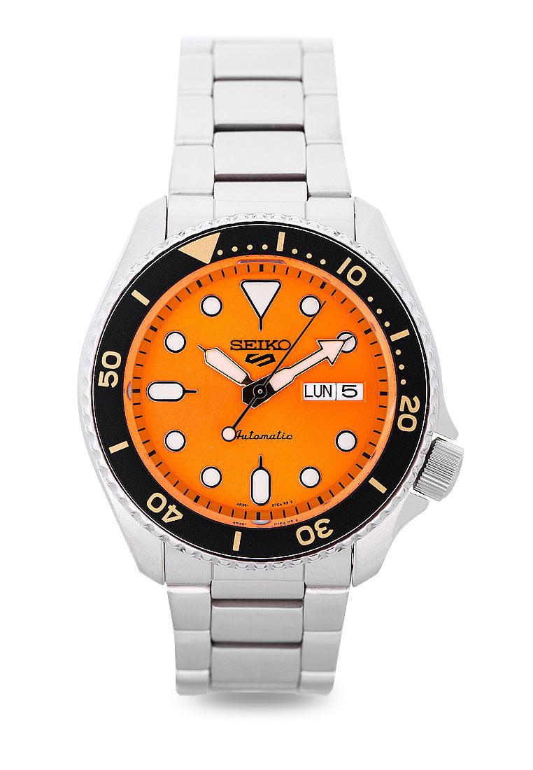 Seiko 5 SRPD59K1 Sports Silver Stainless Automatic Watch for Men-Watch Portal Philippines