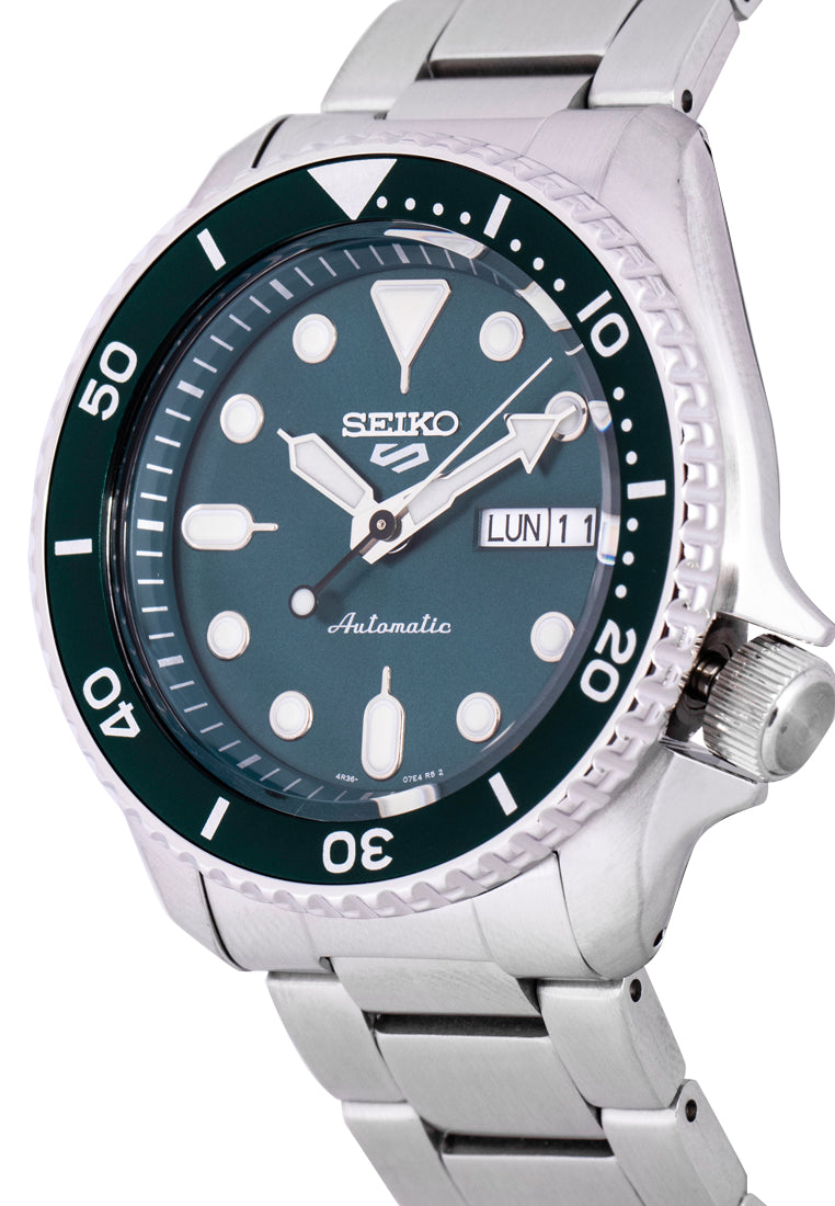SEIKO 5 SRPD61K1 Silver Stainless Automatic Watch for Men-Watch Portal Philippines