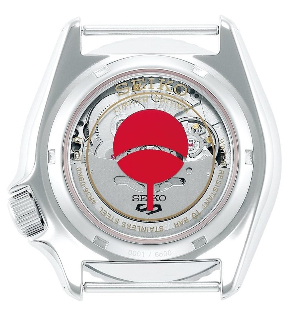 Seiko 5 SRPF69K1 Naruto Series Sasuke Uchiha Limited Edition Automatic Watch for Men's-Watch Portal Philippines
