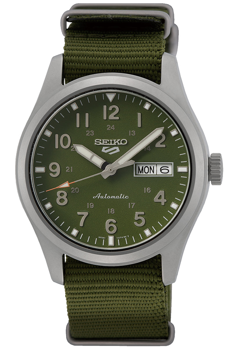 Seiko 5 SRPG33K1 Sports Field Military Automatic Watch-Watch Portal Philippines