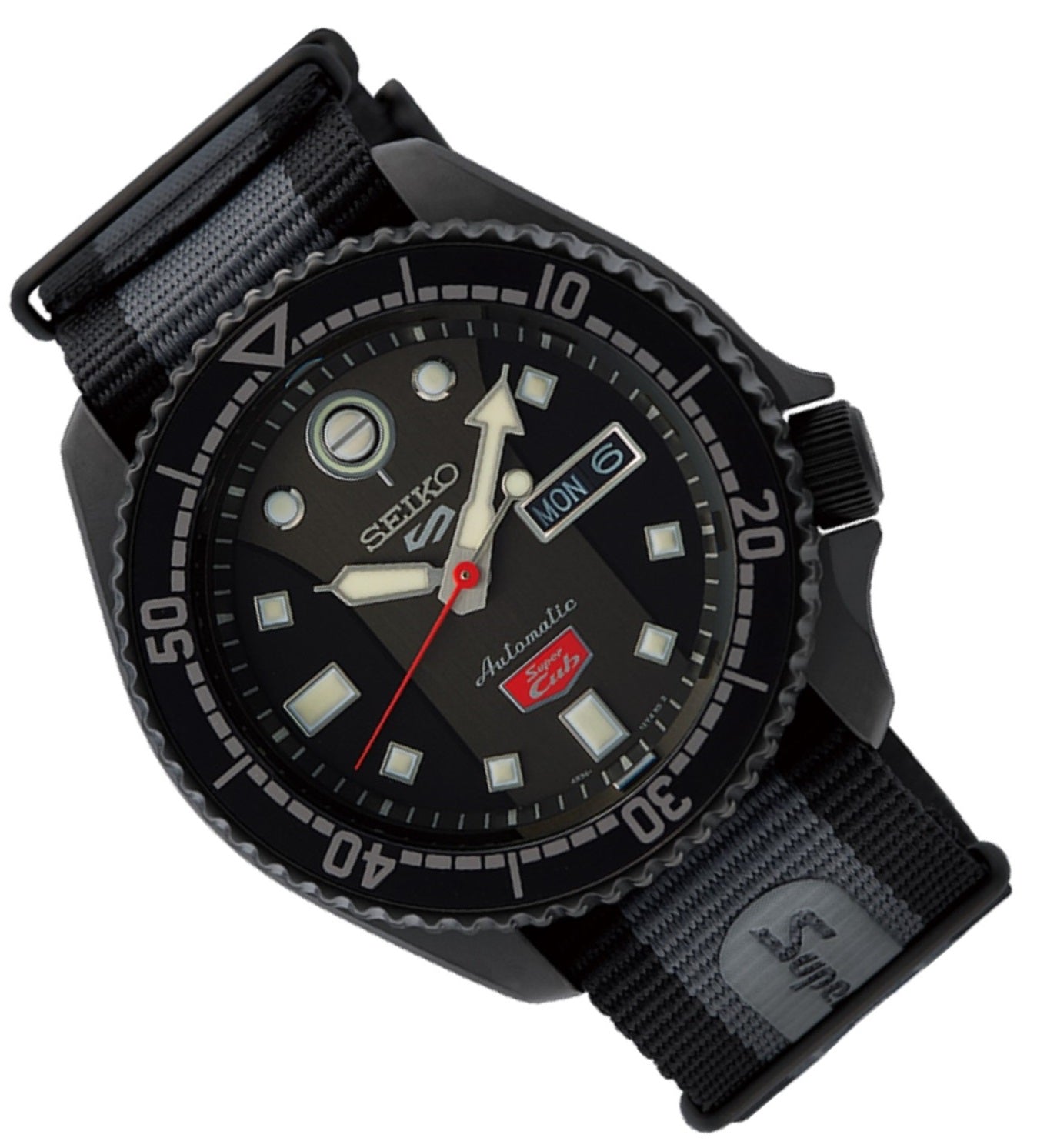 Seiko 5 SRPJ75K1 Sports Honda Super Cub Limited Edition Automatic Watch-Watch Portal Philippines