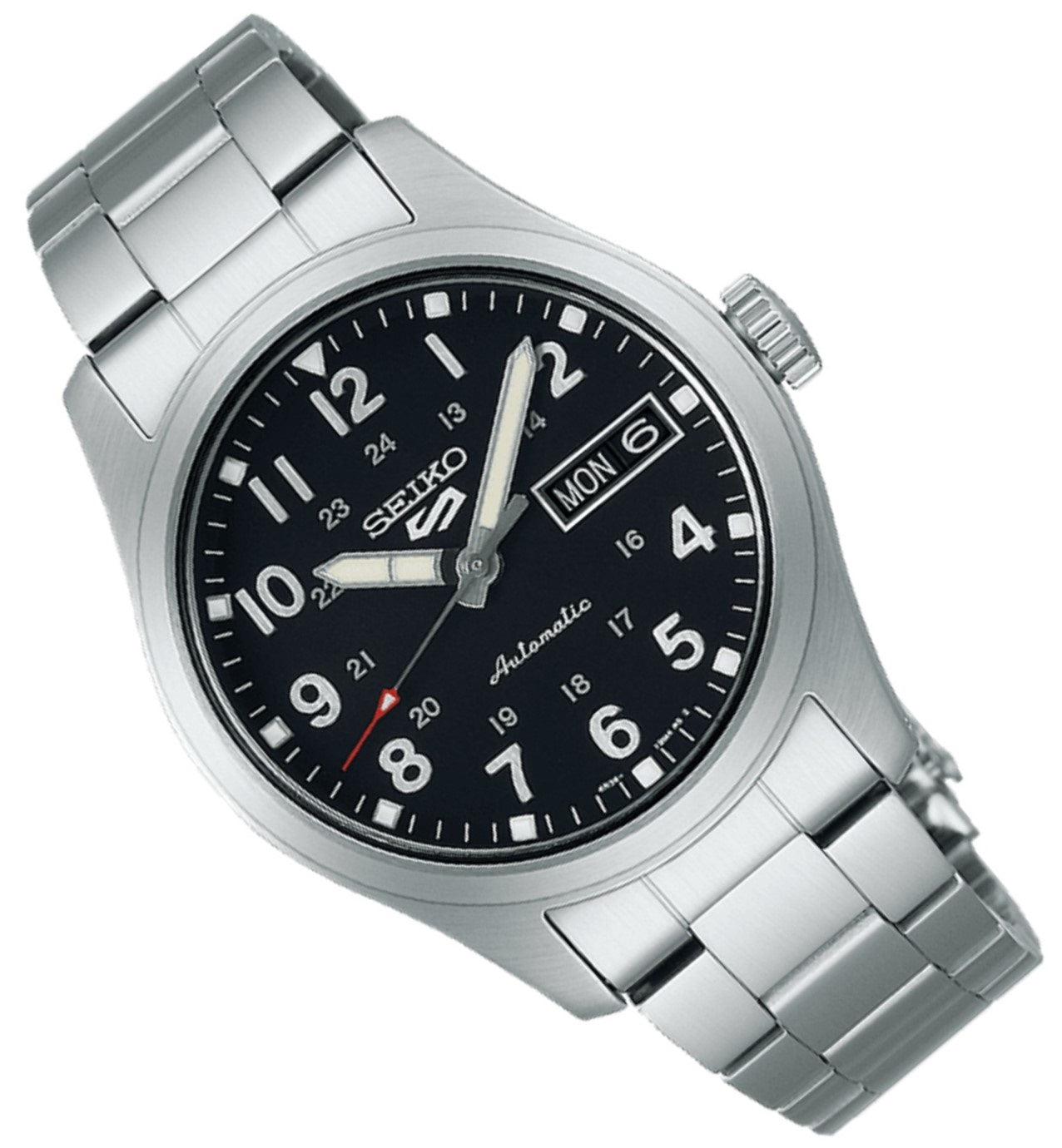 Seiko 5 SRPJ81K1 Sports In the Metal Midfield Sports Style Automatic Watch for Men-Watch Portal Philippines