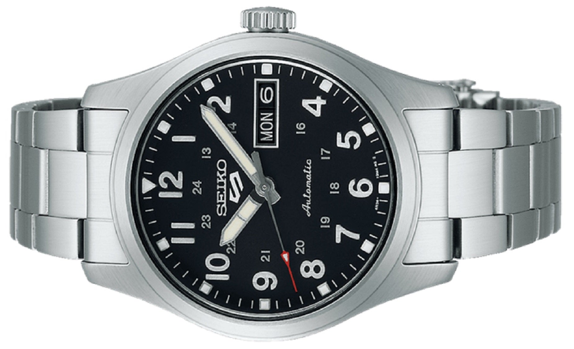 Seiko 5 SRPJ81K1 Sports In the Metal Midfield Sports Style Automatic Watch for Men-Watch Portal Philippines