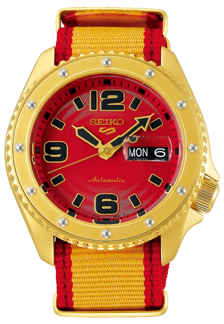 Seiko 5 Street Fighter "Zangief" SRPF24K1 Automatic Watch For Men-Watch Portal Philippines