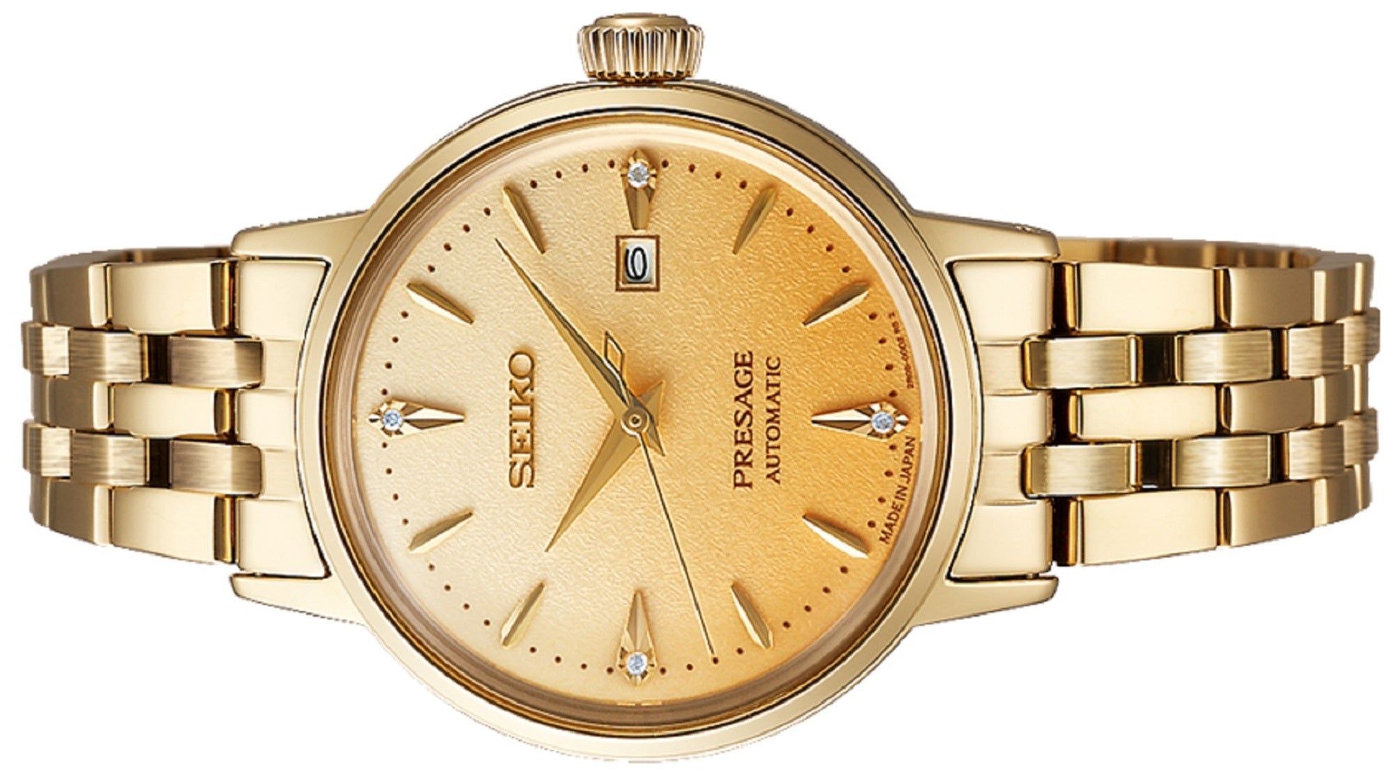 Seiko Presage Cocktail Time SRE018J1 "Eggnogg" Automatic Watch for Women-Watch Portal Philippines
