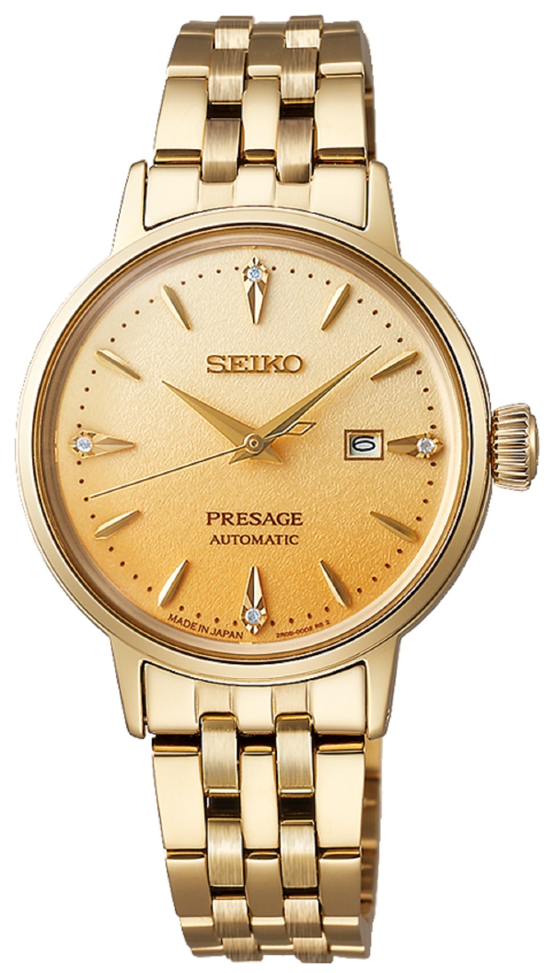 Seiko Presage Cocktail Time SRE018J1 "Eggnogg" Automatic Watch for Women-Watch Portal Philippines