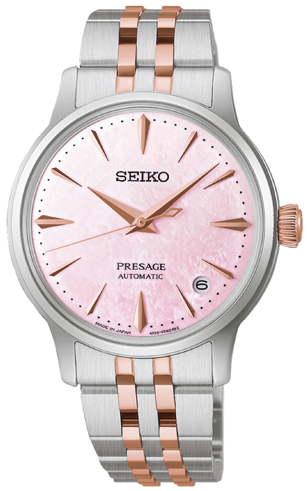 Seiko Presage Cocktail Time SRPM06J1 "Sakura Aviation Springtime" LE Automatic Watch for Women-Watch Portal Philippines