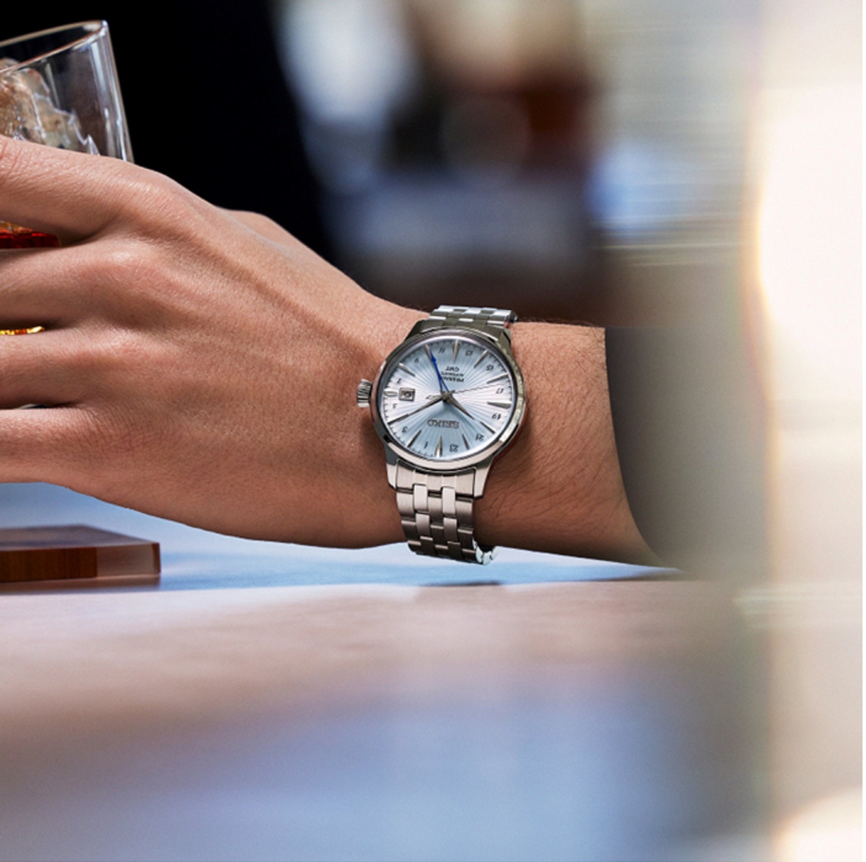 Seiko Presage SSK037J1 Silver Automatic Watch for Men-Watch Portal Philippines