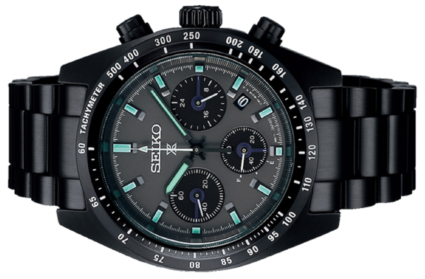 Seiko Prospex Black Series Night Speedtimer Solar Chronograph Watch SSC917P1-Watch Portal Philippines