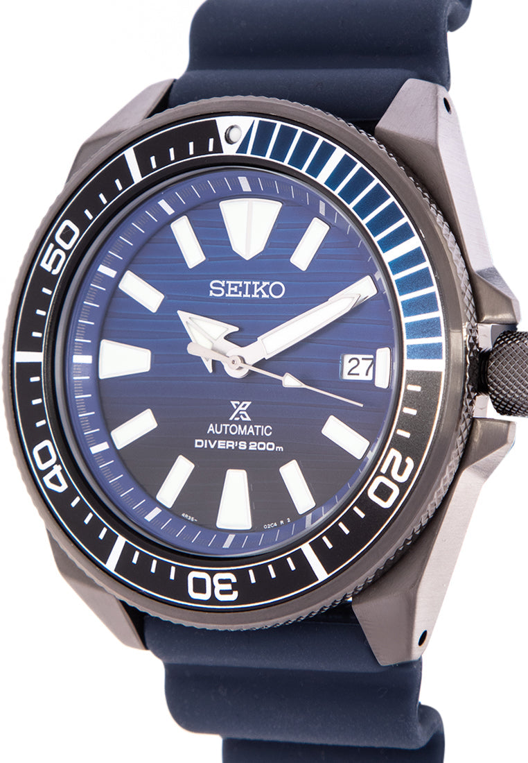 SEIKO Prospex Samurai Save the Ocean SRPD09K1 Automatic Diver Watch for Men-Watch Portal Philippines