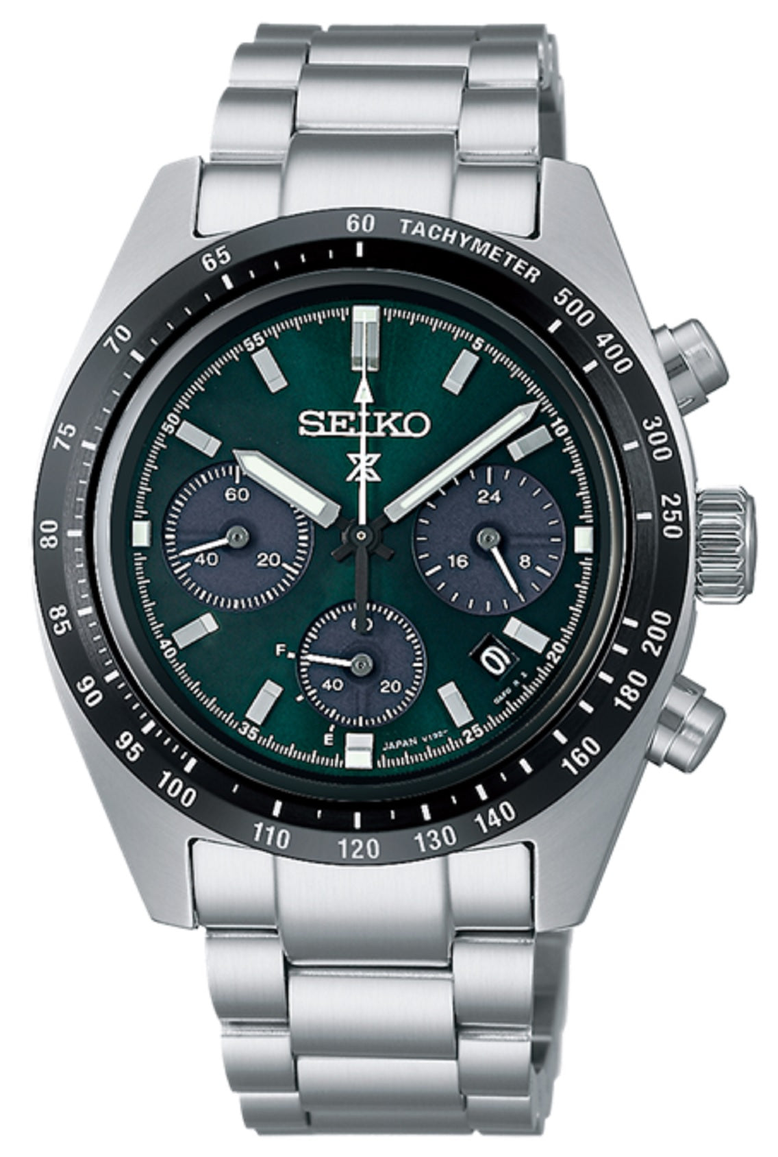 Seiko Prospex SCC933P1 Deep Green Speedtimer Solar Chronograph Watch for Men-Watch Portal Philippines